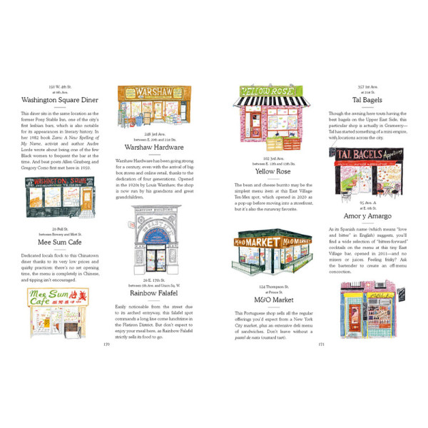 NYC Storefronts: Illustrations of the Big Apple's Best-Loved Spots