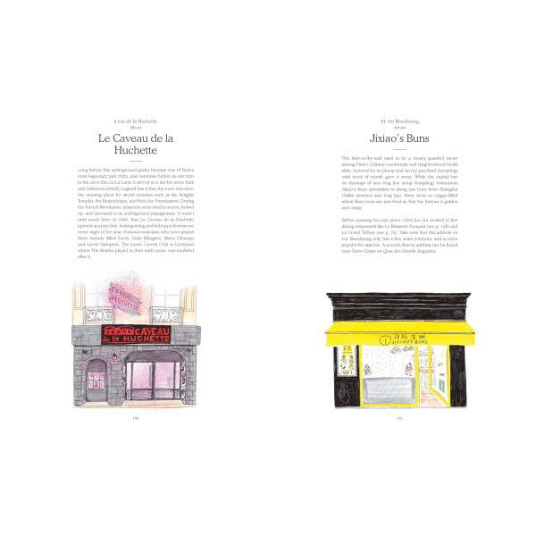 Paris Shopfronts: Illustrations of the City's Best-Loved Boutiques, Brasseries, Bars, and More