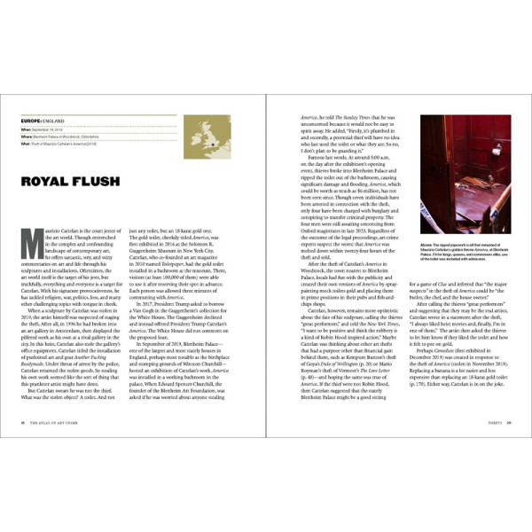 The Atlas of Art Crime: Thefts, Vandalism, and Forgeries